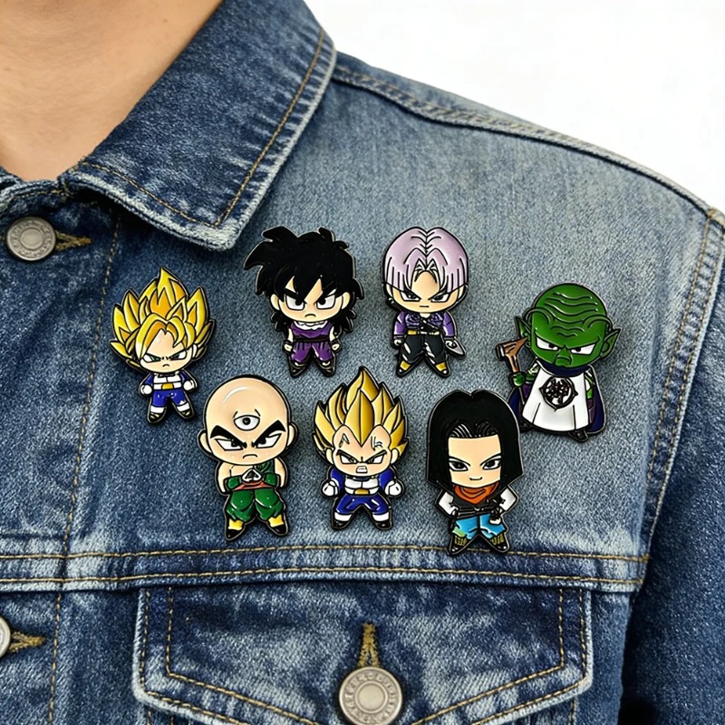 7pcs Set Cute Manga Brooches f - Embroidery Reddit review and price