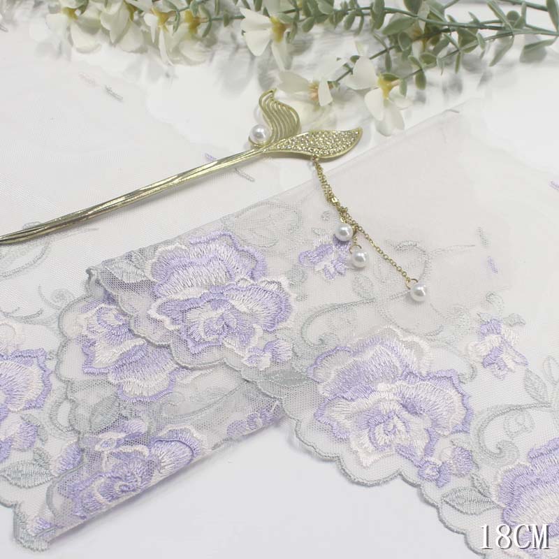 2Yards Purple Pink Blue Floral - Embroidery Yellow Dress review and price