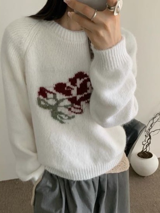 Retro Korean Rose Embroidery L - Embroidery Rose review and price