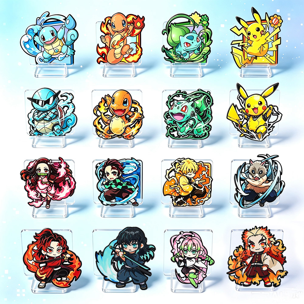 8Pcs Anime Demon Slayer Enamel - Embroidery Reddit review and price