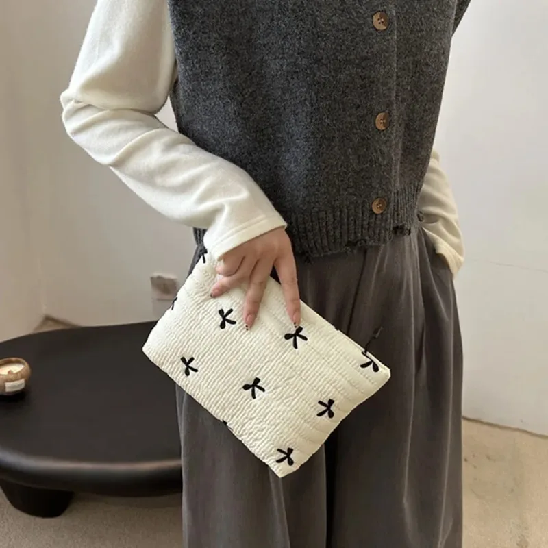 Cute Makeup Bag with Zipper La - Embroidery Bag review and price