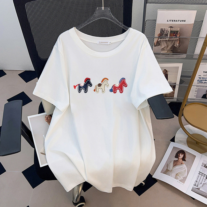 170Kg Plus Size Women's Bust 1 - Embroidery Cotton Shirt review and price
