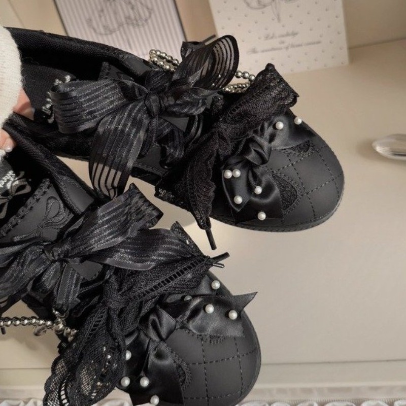 Fashion Sweet Lolita Flat Snea - Embroidery Garments review and price