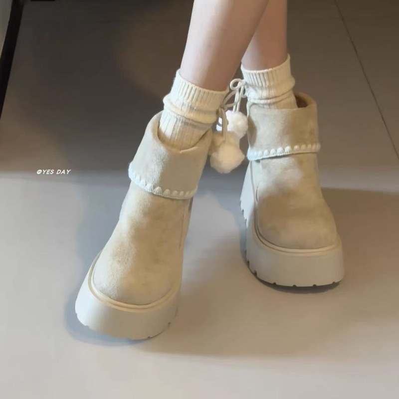 Women Winter Platform Snow Boo - Embroidery Garments review and price