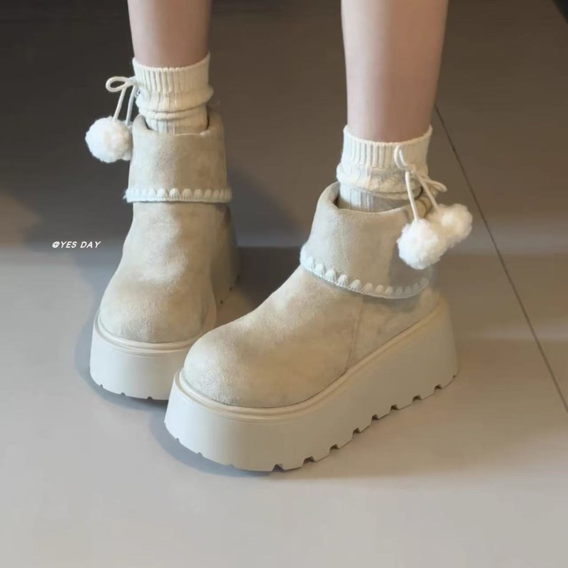 Women Winter Platform Snow Boo - Embroidery Garments review and price