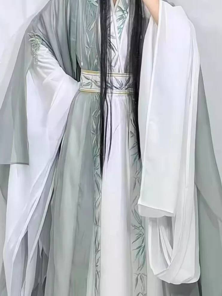 New Hanfu Women Wei Jinfeng Em - Embroidery Cotton Shirt review and price