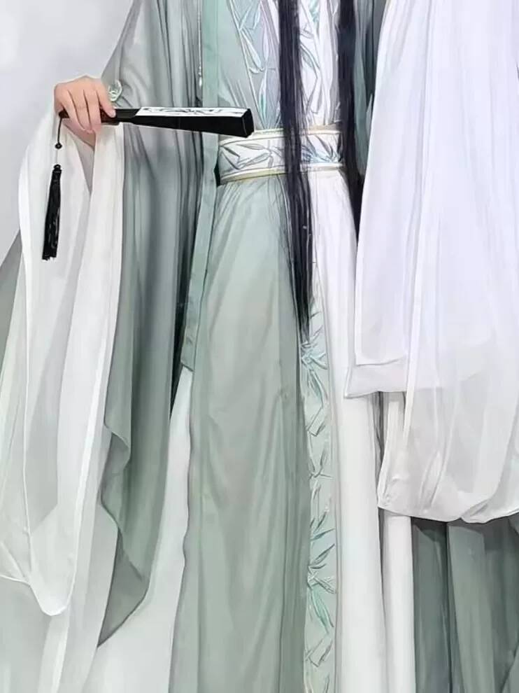 New Hanfu Women Wei Jinfeng Em - Embroidery Cotton Shirt review and price