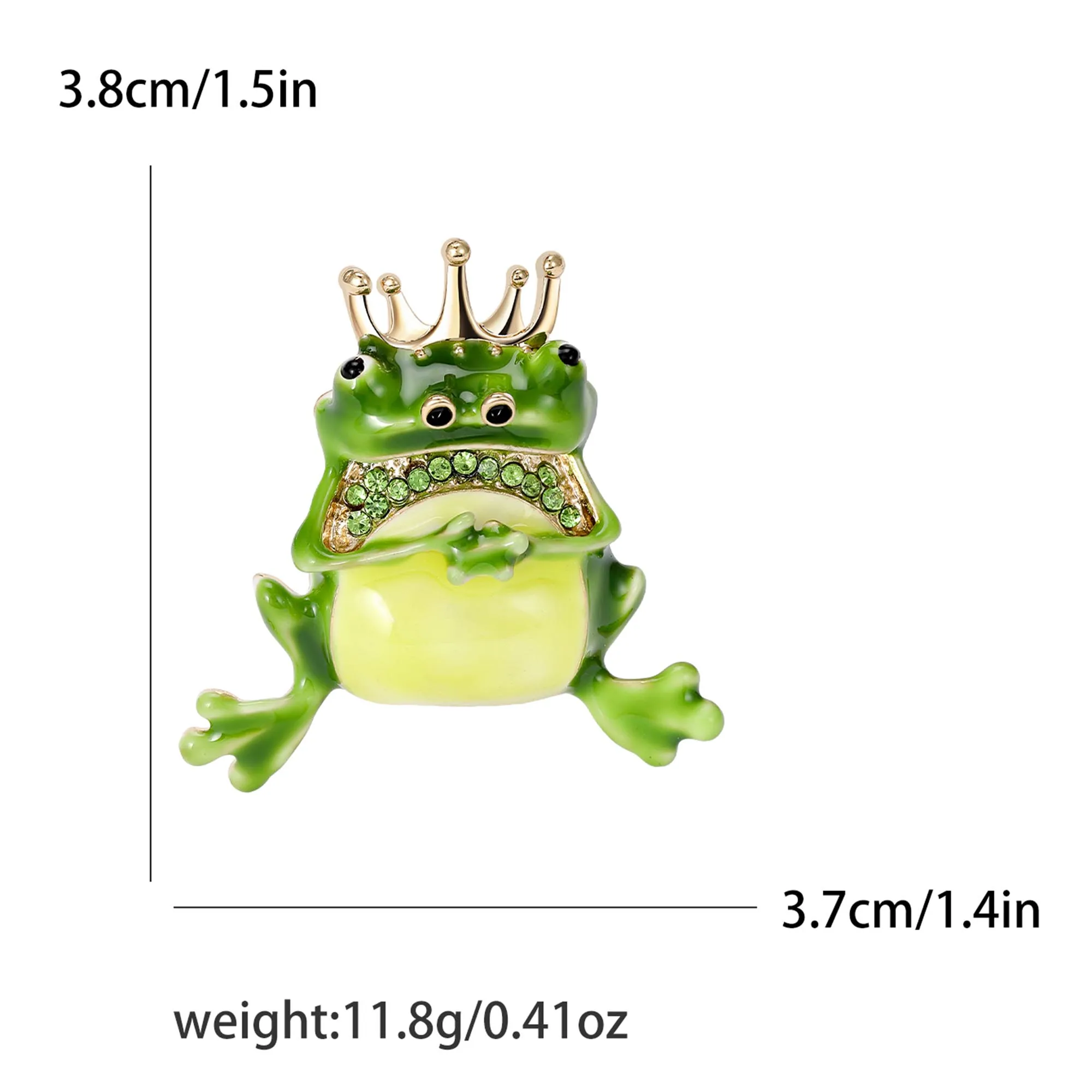 Enamel Frog Brooch for Women U - Embroidery Bali review and price