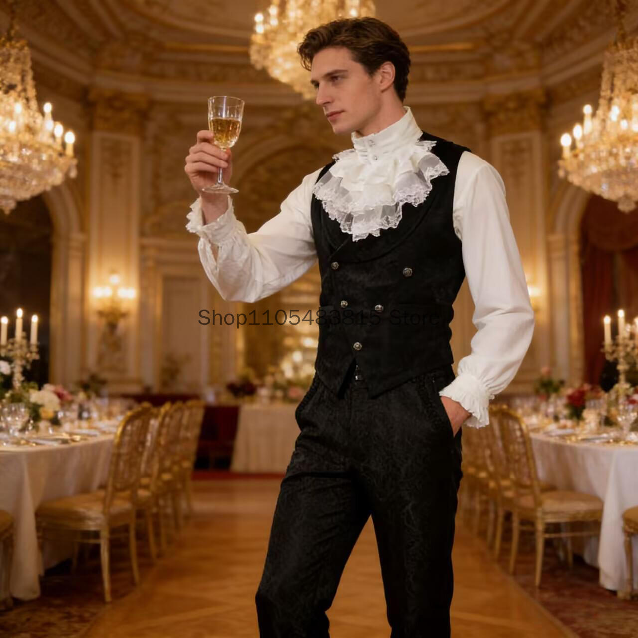 Medieval Men's Noble Vest Embr - Embroidery Online review and price