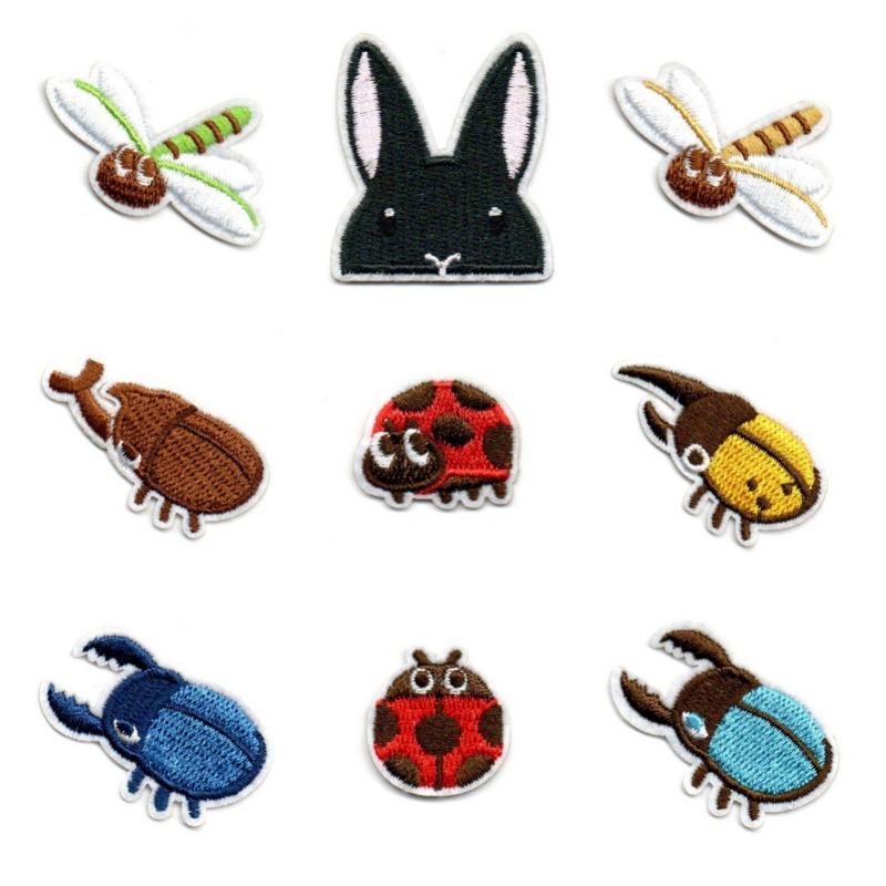 50pcs/Lot Anime Embroidery Pat - Embroidery Lady Bug review and price