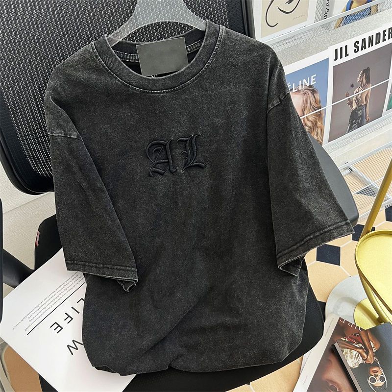 Vintage Art Classic Letter Emb - Embroidery Cotton Shirt review and price