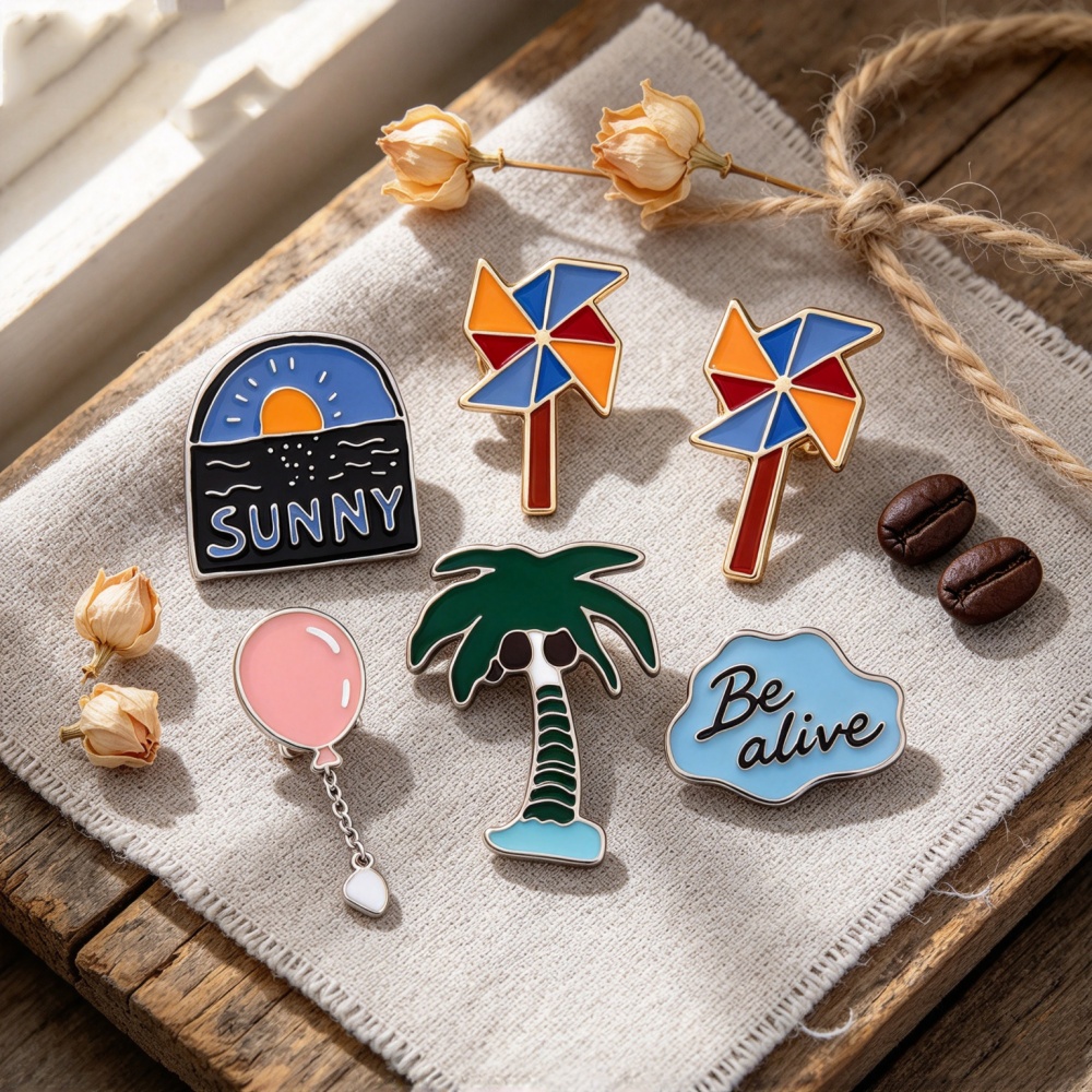 Romantic Sea Sunrise Pins Broo - Embroidery Bali review and price