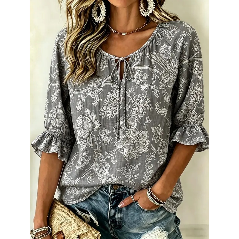 Women's Spring Summer 3D Print - Embroidery Online review and price